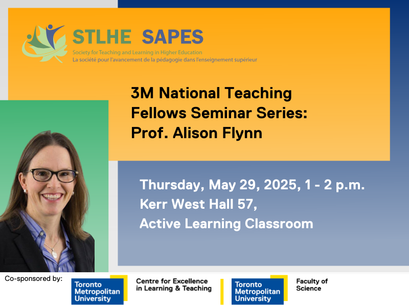 Professor Alison Flynn- 3M National Teaching Fellows Seminar Series